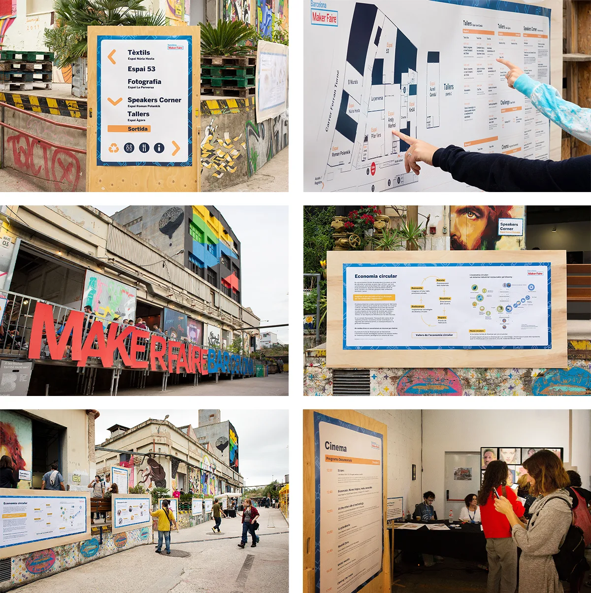 Image of Maker Faire’s 2019 graphic assets implementation